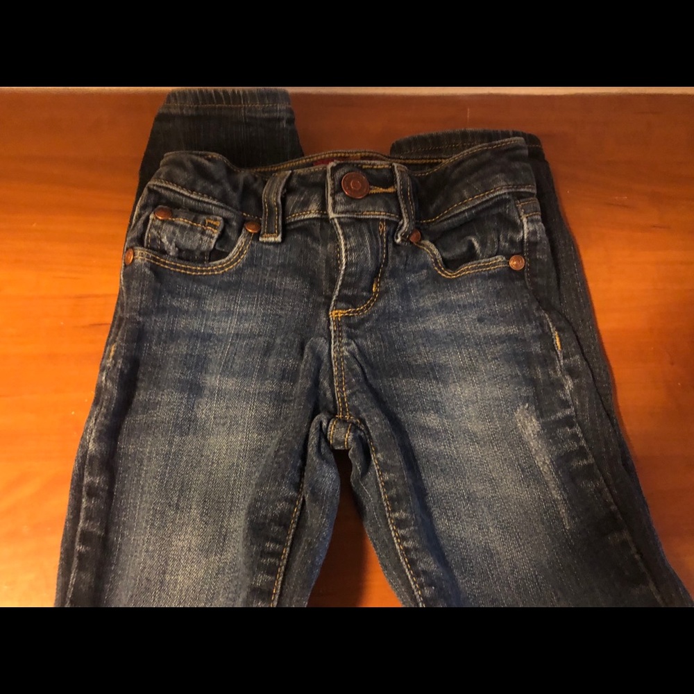 Arizona embellished girls jeans size 7 skinny